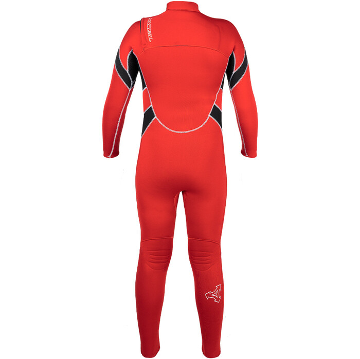 2024 Xcel Nios Infiniti Solution 3/2mm Gbs Chest Zip Neopreno KN320ZA2 - Red / Black